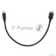 Кабель соединительный Telecom TUS713-0.3M USB3.0 Type-c to Micro B,5Gbps 0.3m