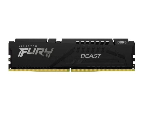 Оперативная память Kingston 8Gb DDR5 6000Mhz  PC48000, DIMM CL36 FURY Beast Black EXPO (KF560C36BBE-8)
