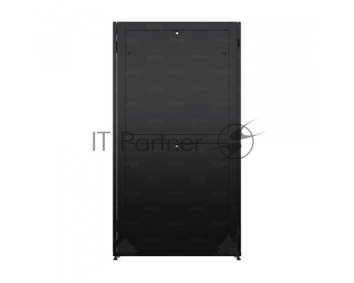 Шкаф напольный серверный NTSS ПРОЦОД DS 42U 800х1070мм, двойные боковые стенки,панель потолка с щеточными вводами, двери перфорированная и перфорированнаядвухстворчатая, без панели пола, регулируемые опоры, ролики, черный RAL 9005