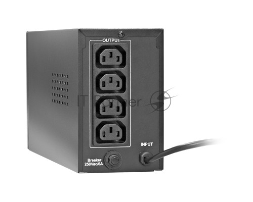 ИБП ExeGate Power Back BNB-450.LED.AVR.4C13 <450VA/240W, LED, AVR, 4*C13, металлический корпус, Black>