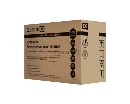 ИБП ExeGate Power Back BNB-450.LED.AVR.4C13 <450VA/240W, LED, AVR, 4*C13, металлический корпус, Black>