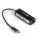 Кабель-адаптер ExeGate EXE-732C-45 (USB2.0 Type C --> 1xRJ45 UTP 10Mbps/100Mbps, Realtek Chipset RTL8152B)