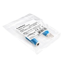 Кабель-адаптер для подключения наушников к устройствам с USB Type-C ExeGate <EX-CCA-UC3.5F-01> (USB Type-C/Jack3.5F (headset), для подключения стандартных наушников, колонок 3.5 мм к телефону, планшету и др.устройствам с аудиоразъемом Type-C)