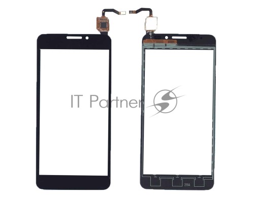 Сенсорное стекло (тачскрин) для Alcatel Idol X 6040D черное