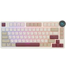 Клавиатура RK N80 беспроводная Rosy Clouds, тактильные свитчи RK Brown