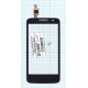 Сенсорное стекло (тачскрин) для Alcatel One Touch M'Pop 5020D черное