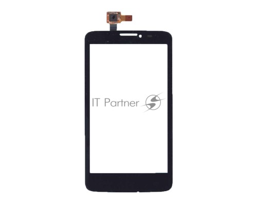 Сенсорное стекло (тачскрин) для Alcatel One Touch Scribe Easy 8000D черное