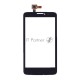 Сенсорное стекло (тачскрин) для Alcatel One Touch Scribe Easy 8000D черное