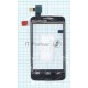 Сенсорное стекло (тачскрин) для Alcatel One Touch Tribe 3041D черное