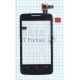 Сенсорное стекло (тачскрин) для Alcatel One Touch Tribe 3041D черное