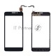 Сенсорное стекло (тачскрин) для Alcatel One Touch Idol X+ 6043D черное