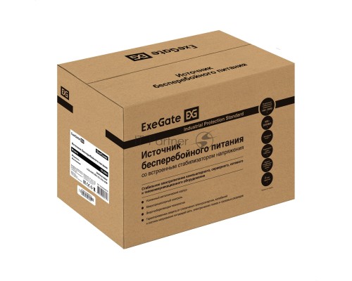 Комплект ИБП EX295989RUS + батарея 75Aч EX282983RUS 2шт (инвертор, синус, для котла) ExeGate SineTower SZ-2000.LCD.AVR.3SH.1C13.USB <2000VA/1600W, чистый синусоида, LCD дисплей, AVR, 3*Schuko+1*C13, USB, линейно-интерактивный, Black> + батарея ExeGate DT