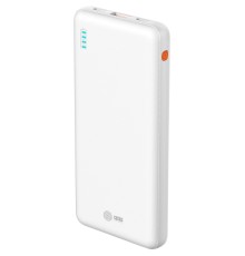 Мобильный аккумулятор Cactus CS-PBFSBA-10000 10000mAh 4.5A USB-A/2xUSB-C белый