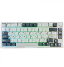 Клавиатура RK-H81 беспроводная White Night, линейные свитчи RK Sky Cyan