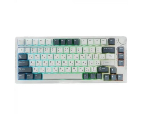 [Клавиатура Royal Kludge] Клавиатура RK-H81 беспроводная White Night, линейные свитчи RK Sky Cyan