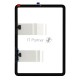 Сенсорное стекло (тачскрин) для Apple iPad Air 10.9 2020 (A2324, A2072, A2316) черное OEM