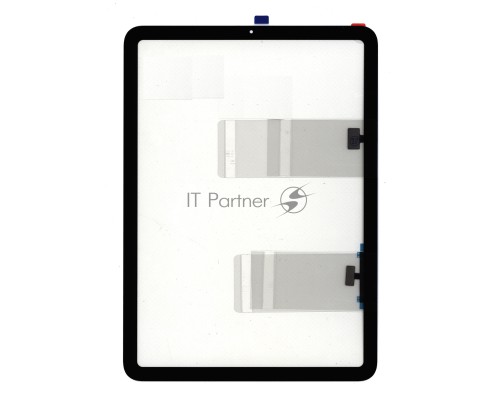 Сенсорное стекло (тачскрин) для Apple iPad Air 10.9 2020 (A2324, A2072, A2316) черное OEM