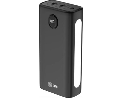 [Аксессуар] Мобильный аккумулятор Cactus CS-PBFSJA-30000 30000mAh 4.5A 2xUSB-A/USB-C черный