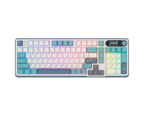 [Клавиатура Royal Kludge] Клавиатура RK-S98 беспроводная Camping, линейные свитчи RK Chartreuse