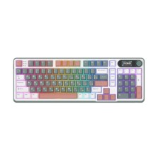 Клавиатура RK-S98 беспроводная Camping, тактильные свитчи RK Brown