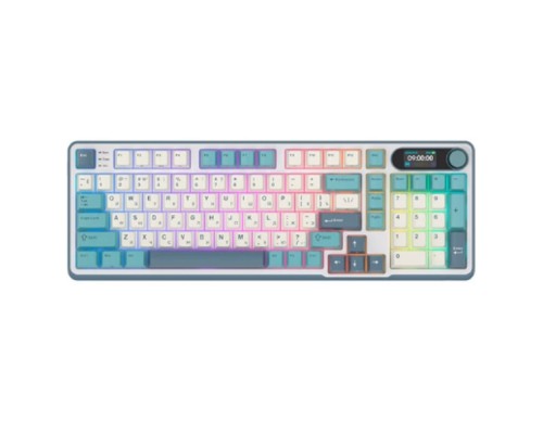 [Клавиатура Royal Kludge] Клавиатура RK-S98 беспроводная Light Cloud, тактильные свитчи RK Brown