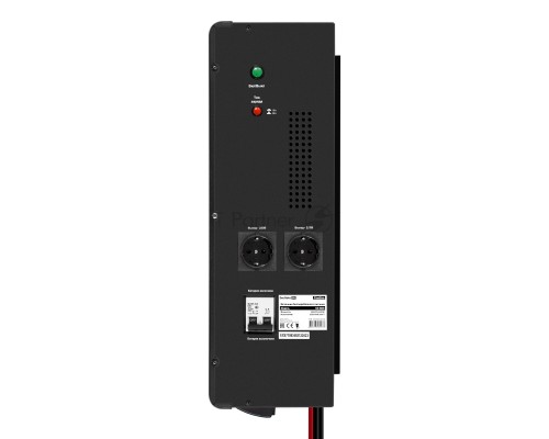 Комплект ИБП EX296004RUS + батарея 33Aч EX282974RUS 4шт (инвертор, синус, для котла, настенный) ExeGate FineSine SX-5000.LCD.AVR.2SH.T <5000VA/3500W, чистая синусоида, цветной LCD-дисплей, AVR, 2*Schuko+клеммы, линейно-интерактивный, крепление настенное,