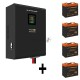 Комплект ИБП EX296005RUS + батарея 55Aч EX285652RUS 4шт (инвертор, синус, для котла, настенный) ExeGate FineSine SX-7000.LCD.AVR.2SH.T <7000VA/5000W, чистая синусоида, цветной LCD-дисплей, AVR, 2*Schuko+клеммы, линейно-интерактивный, крепление настенное,