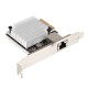 Сетевой адаптер ExeGate EXE-107S (PCI-E x4 v3.0, 1xRJ45, UTP 100Mbps/1000Mbps/2.5Gbps/10Gbps Marvell AQC107S)