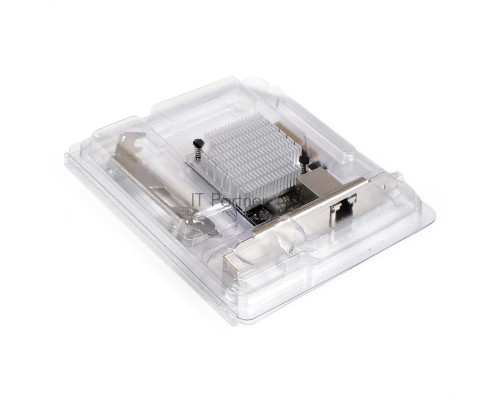 Сетевой адаптер ExeGate EXE-107S (PCI-E x4 v3.0, 1xRJ45, UTP 100Mbps/1000Mbps/2.5Gbps/10Gbps Marvell AQC107S)