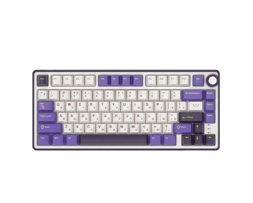 [Клавиатура Royal Kludge] Клавиатура R75 проводная Blackberry, линейные свитчи RK Silver