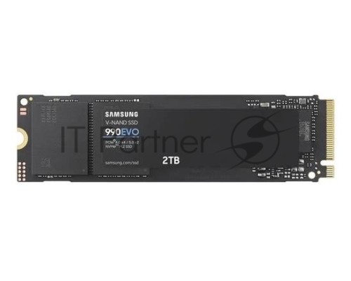 Накопитель SSD Samsung 990 EVO 2TB  M.2 MZ-V9E2T0BW NVMe 2.0, PCIe 4.0 x4, V-NAND TLC