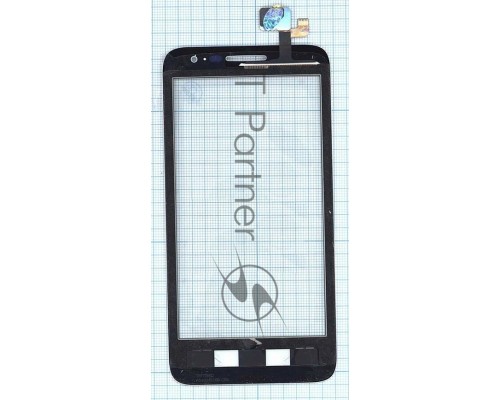 Сенсорное стекло (тачскрин) для Alcatel POP D5 5038D, белое