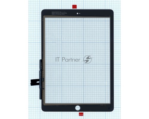 Сенсорное стекло (тачскрин) для Apple iPad 9.7 2018 (A1954 A1893) белое