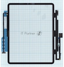 Сенсорное стекло (тачскрин) для Apple iPad Pro 12.9 2018 (A2014 A1895 A1876) черное