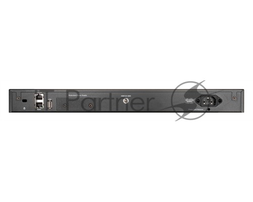 Коммутатор D-Link DGS-3130-54PS/B2A, PROJ L2+ Managed Switch with 48 10/100/1000Base-T ports and 2 10GBase-T ports and 4 10GBase-X SFP+ ports (48 PoE ports 802.3af/802.3at (30 W), PoE Budget 370W, PoE Budget wit