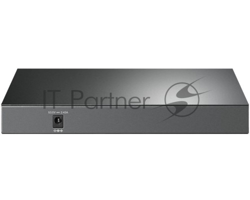 Настольный коммутатор TP-Link TL-SG105PP-M2 с 5 портами 2,5 Гбит/с (4 порта PoE++), 802.3af/at/bt 3-го типа, бюджет PoE — 123 Вт, стальной настольный корпус