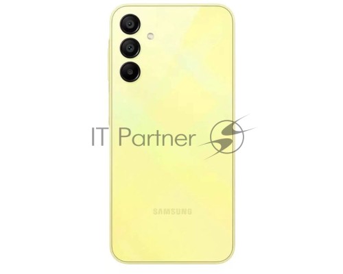 Смартфон Samsung Galaxy A15 SM-A155/128 Гб RAM 4Гб желтый/Dual SIM SM-A155FZYDMEA