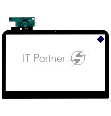 Сенсорное стекло (тачскрин) для Dell 5377R PCB-1 черный