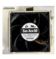 Supermicro FAN-0185L4 80x80x38 mm, 10.5K RPM, Hot-swappable Middle Cooling Fan for X11 Generation SC846B Chassis