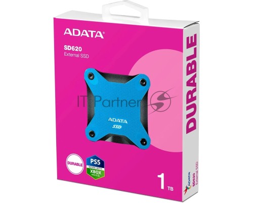 Внешний накопитель SSD 1TB A-DATA SD620, External, USB 3.2, [R/W -550/500 MB/s] синий