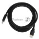 Кабель GOPOWER HDMI (M)-HDMI (M) 1.5M 00-00027305 BLACK