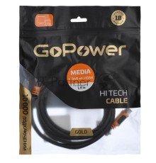 Кабель GOPOWER HDMI (M)-HDMI (M) 1.8M 00-00027308 BLACK