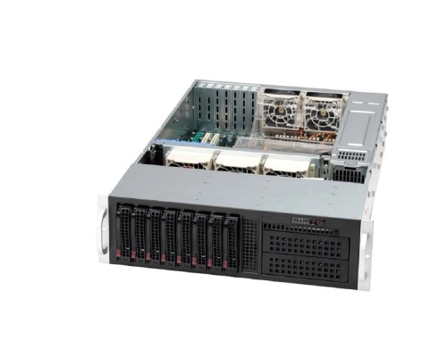 [Корпус] Supermicro CSE-835TQC-R802B 3U, E-ATX and ATX,8x 3.5