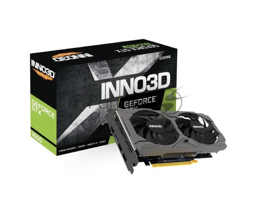 Видеокарта Inno3D Nvidia Geforce GTX1650 Twin X2 OC V3 4GB GDDR6 128-bit HDMI DPx3 2FAN RTL