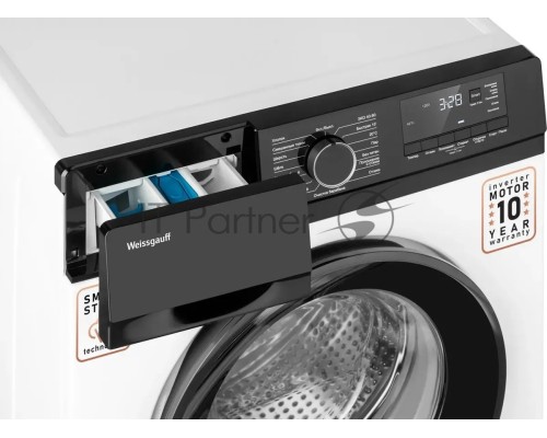 Стиральная машина Weissgauff WM 45127 DC Inverter Steam белый, загрузка фронтальная 7 кг, 1200 об/мин., класс: А+++ Стиральная машина Weissgauff WM 45127 DC Inverter Steam белый, загрузка фронтальная 7 кг, 1200 об/мин., класс: А+++