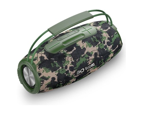 Портативная Bluetooth-колонка BQ PBS4003 Khaki. Мощность RMS: 40 Вт/Емкость батареи: 3000 мАч/ 3 динамика/ TWS/AUX/Версия Bluetooth 5.0/Внешный аккумулятор/Параметры электропитания 220-240 В 50-60 Гц/ Фиксированная ручка для переноски