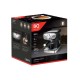 Кофеварка рожковая BQ CM1006 красный-стальной, исп. кофе - молотый, 1,5 л, 850 Вт, 15 Бар.