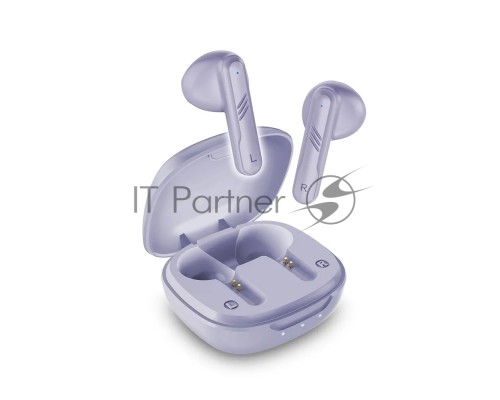 Наушники Genius HS-M905BT Light Purple. Bluetooth 5.3, возможность отключения, зарядка Type-C, кабель в комплекте. Цвет: сиреневый