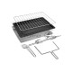 Мини-печь BQ EO1002B Steel-Black. Мощность 1600 Вт, Объем 30 л, Конвекция, 5 режимов работы, Таймер до 60 мин