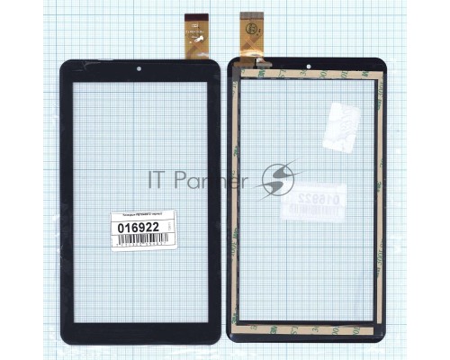 Сенсорное стекло (тачскрин) PB70A8872. черное
